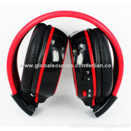 Wireless Earphone, Foldable Adjustable Style, 3.7V Operating Voltagen, Stereo Bluetooth optional